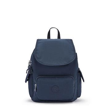 Kipling City Pack Small Ryggsekk Blå | NO 1705OK